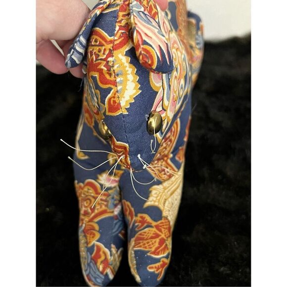 Elizabeth Arden oriental dragon chinoiserie stuffed animal cat - Picture 5 of 7